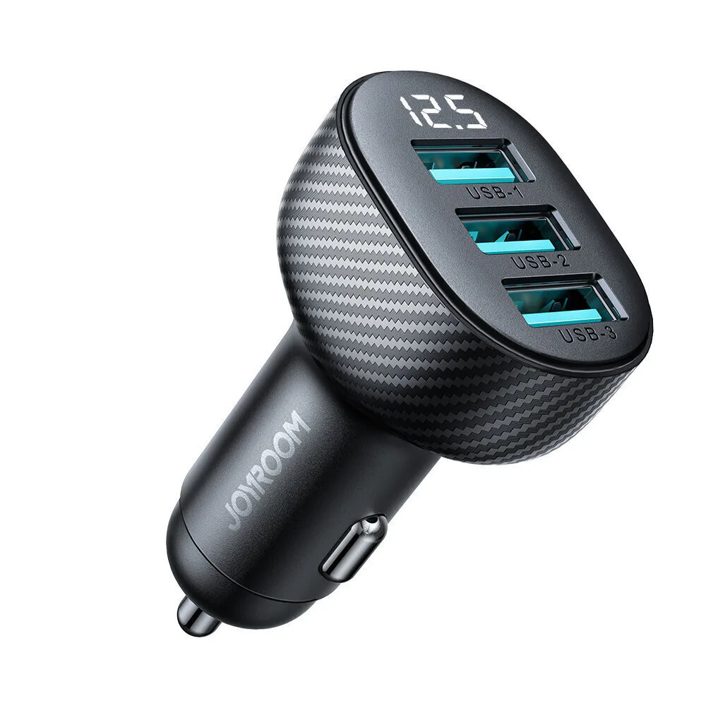 Joyroom JR-CCD03 Φορτιστής Αυτοκινήτου 17W 3.4A με μία Θύρα: 1xUSB Μαύρο Χρώμα - Image 1