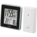 HAMA Ews 00186301 Ασύρματος Μετεωρολογικός Σταθμός Ψηφιακός Επιτραπέζιος Λευκός