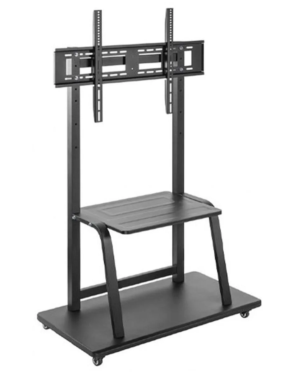 Gembird TVS-100F-01 Βάση Τηλεόρασης Δαπέδου έως 100" και 150kg Μαύρο - Image 1