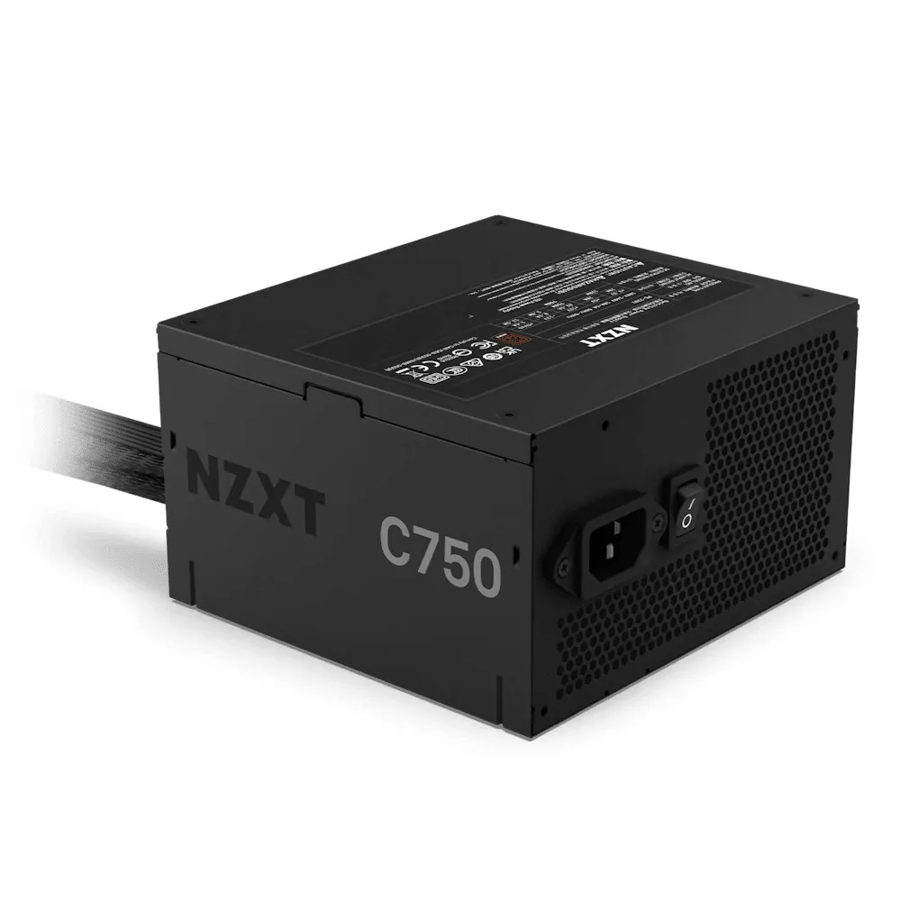 NZXT C750 750W Μαύρο Τροφοδοτικό Υπολογιστή Full Wired 80 Plus Bronze - Image 1