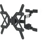 HAMA Fullmotion Ultraslim Βάση Τηλεόρασης Τοίχου με Βραχίονα έως 65" και 30kg Μαύρο