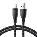 Joyroom Series Braided USB-A to Lightning Cable Μαύρο 1m (SA34-AL3)