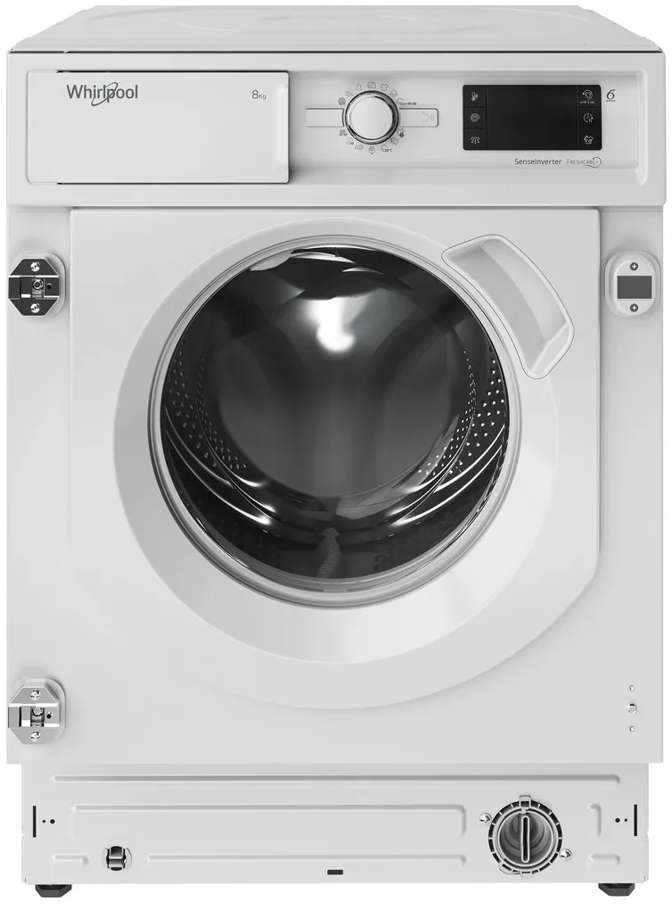 Whirlpool Εντοιχιζόμενο Πλυντήριο Ρούχων 8kg 1400 Στροφών 6th Sense BI WMWG 81485E EU - Image 1