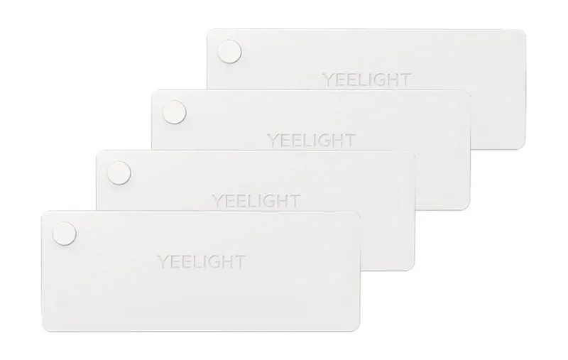 Yeelight Επαναφορτιζόμενο Φωτιστικό Ασφαλείας με Τροφοδοσία Μπαταρίας, Αισθητήρα Κίνησης και Αυτοκόλλητο Τοποθέτησης LED 4τμχ - Image 1