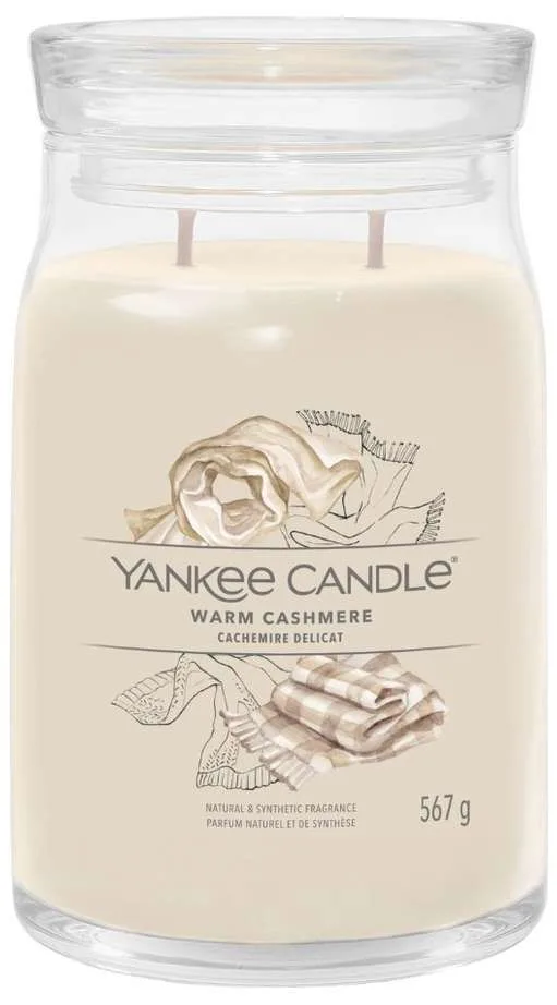 20231027155336_yankee_candle_aromatiko_keri_se_vazo_large_warm_cashmere_signature_567gr_1701379 Yankee Candle Αρωματικό Κερί Signature σε Βάζο με Άρωμα Warm Cashmere 567gr 1701379 - Image 1