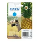 Epson 604XL Γνήσιο Μελάνι Εκτυπωτή InkJet Κυανό (C13T10H24020)