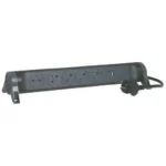 Legrand Πολύπριζο Aσφαλείας 5 Θέσεων με 1 USB-A, 1 USB-C και Καλώδιο 1.5m Γαλλίας (Type E)