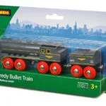 Brio Toys Speedy Bullet Train Τρενάκι από Ξύλο για 3+ Ετών 33697