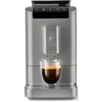 Tchibo Αυτόματη Μηχανή Espresso 1470W Πίεσης 19bar με Μύλο Άλεσης Ασημί