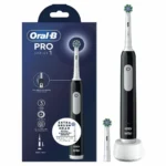 Oral-B Pro Series 1 Ηλεκτρική Οδοντόβουρτσα με Αισθητήρα Πίεσης και Θήκη Ταξιδίου Μαύρη