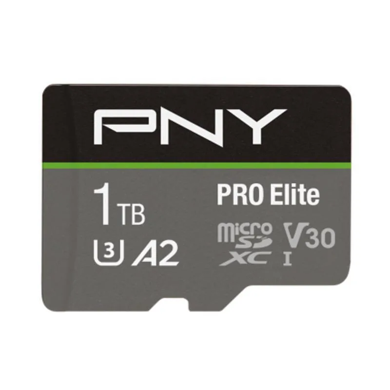 PNY Pro Elite SDXC 1TB U3 V30 A2 UHS-I 100MB/s - Image 1