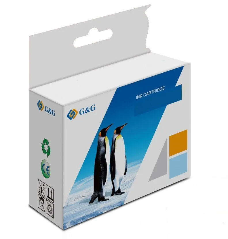 G&G Συμβατό Μελάνι Εκτυπωτή InkJet HP 17ml Μαύρο 1τμχ C8727A - Image 1