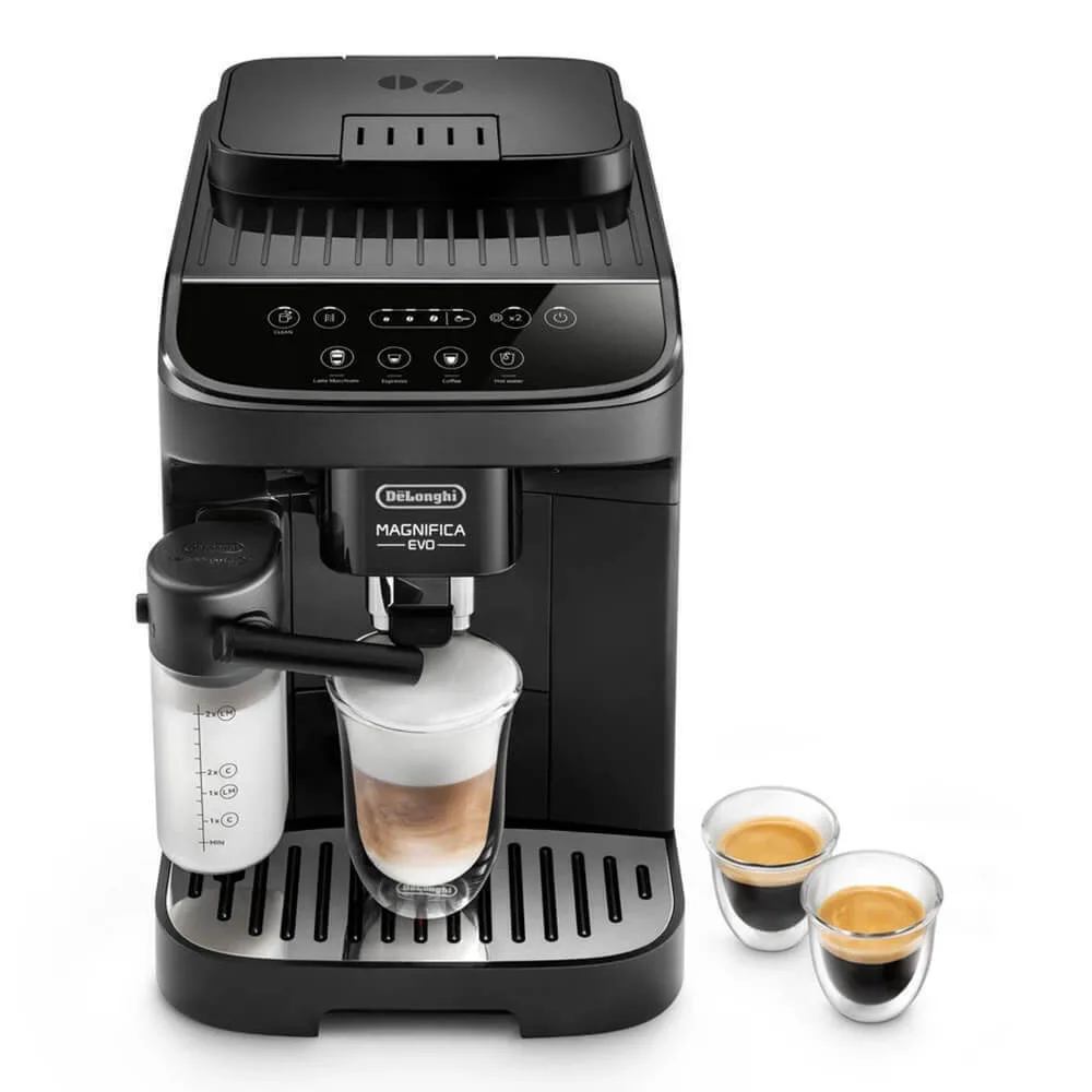 20231108101820_delonghi_magnifica_evo_ecam_290_51_b_michani_espresso_1450w_piesis_15bar_mayri De'Longhi Magnifica Evo Αυτόματη Μηχανή Espresso 1450W Πίεσης 15bar με Μύλο Άλεσης Μαύρη - Image 1