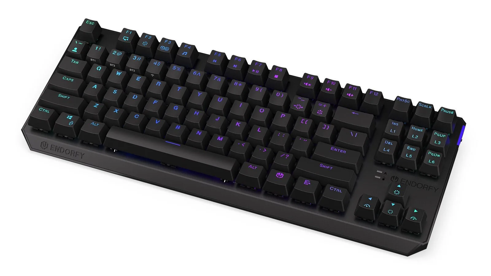 Endorfy Thock Ασύρματο Gaming Μηχανικό Πληκτρολόγιο Tenkeyless με Kailh Box Black διακόπτες και RGB φωτισμό (Αγγλικό US) - Image 1
