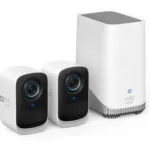 Eufy Σύστημα Παρακολούθησης S300 3C 2 Ασύρματων Καμερών IP 8MP με Control Hub T8881321