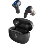 Skullcandy True In-ear Bluetooth Handsfree Ακουστικά με Θήκη Φόρτισης Μαύρα