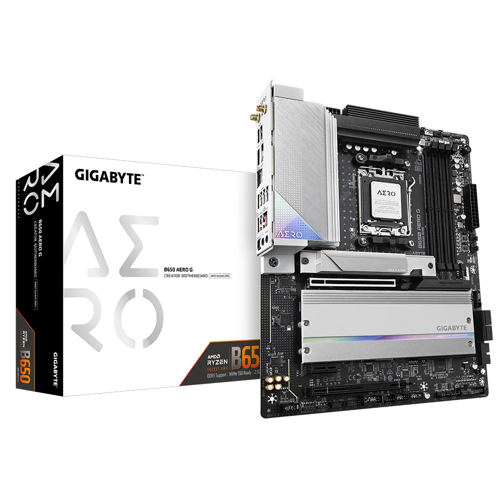 Gigabyte B650 Aero G rev. 1.0 Wi-Fi Motherboard ATX με AMD AM5 Socket - Image 1