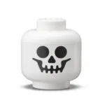 LEGO Παιδικό Κουτί Αποθήκευσης από Πλαστικό Mini Skeleton Λευκό 10.2x12x10.2cm 40330803