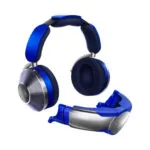 Dyson Zone WP01 Ασύρματα / Ενσύρματα Over Ear Ακουστικά με 50 ώρες Λειτουργίας και Quick Charge Ultra Blue