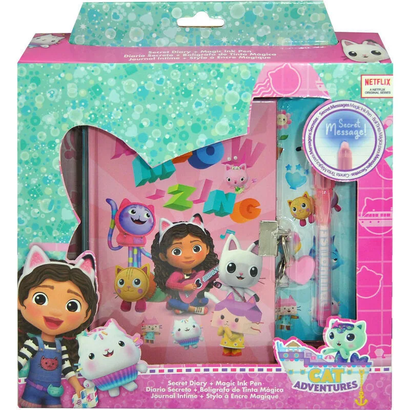 Kids Licensing Dollhouse Σετ 12 Παιδικά Σημειωματάρια 30 Φύλλων με Τελείες με Στυλοθήκη και Λουκέτο - Image 1