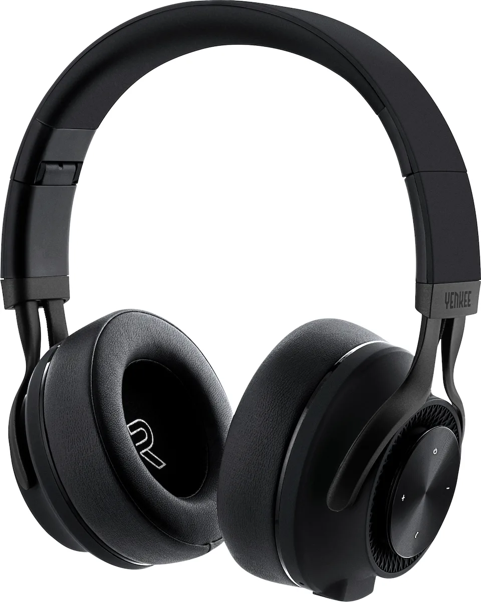 Yenkee YHP 20BT Ασύρματα Bluetooth On Ear Ακουστικά με 8 ώρες Λειτουργίας Μαύρα - Image 1