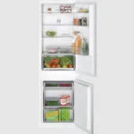 Bosch Εντοιχιζόμενος Ψυγειοκαταψύκτης 267lt Υ177.2xΠ54.1xΒ54.8εκ. Λευκός KIV865SE0