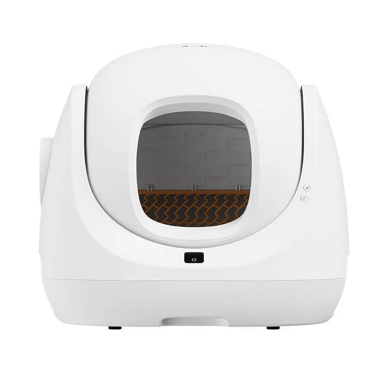 20231128101823_cat_lekani_gatas_m59_9xp53_3xy54_5cm_048950 Catlink BayMax Version Τουαλέτα Γάτας Αυτοκαθαριζόμενη Λευκή Μ59.9 x Π53.3 x Υ54.5cm 048950 - Image 1