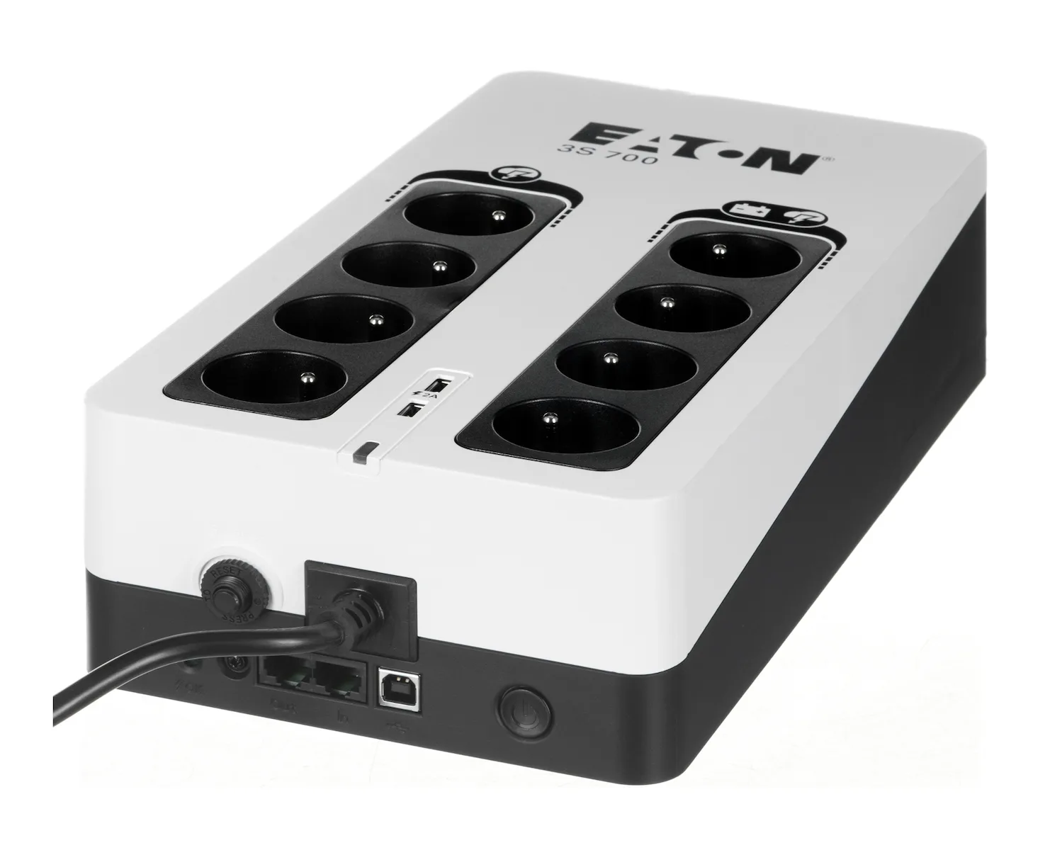 Eaton 3S700F UPS Off-Line 700VA 420W με 8 IEC Πρίζες - Image 1