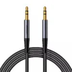 Joyroom Καλώδιο 3.5mm male - 3.5mm male Μαύρο 1.2m (SY-A08)