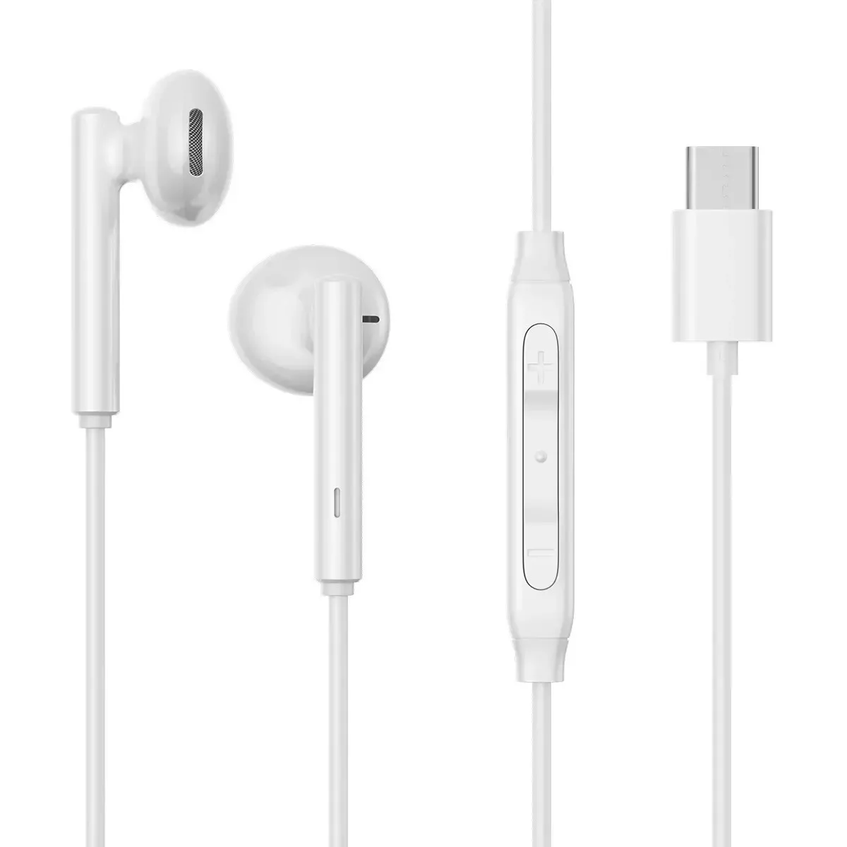 Joyroom JR-EC05 Earbuds Handsfree με Βύσμα USB-C Λευκό - Image 1
