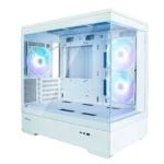 Zalman P30 Gaming Mini Tower Κουτί Υπολογιστή με Πλαϊνό Παράθυρο Λευκό