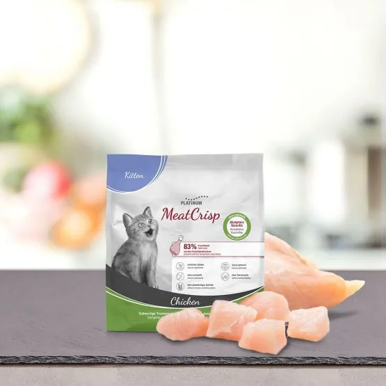 Platinum Pet Food & Care MeatCrisp Kitten Ξηρά Τροφή χωρίς Γλουτένη για Ανήλικες Γάτες με Κοτόπουλο 0.4kg - Image 1