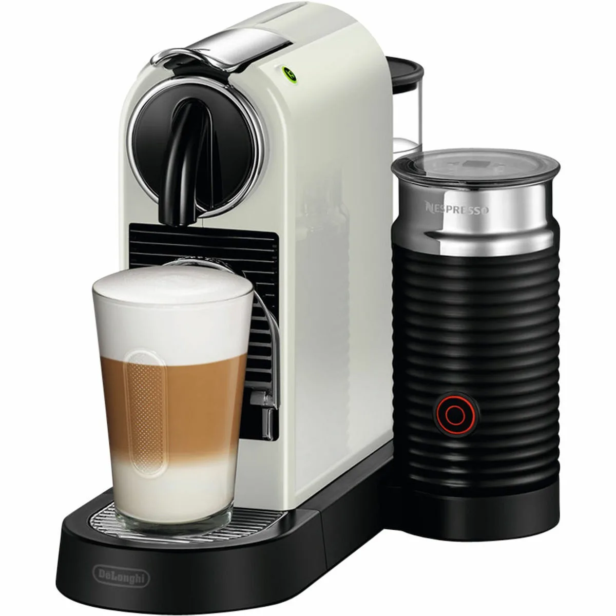 De'Longhi Citiz & Milk Καφετιέρα για Κάψουλες Nespresso Πίεσης 19bar με Αφρογαλιέρα White - Image 1
