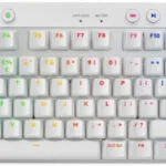 Logitech Pro X TKL Ασύρματο Gaming Μηχανικό Πληκτρολόγιο Tenkeyless με RGB φωτισμό (Αγγλικό US) Lightspeed White