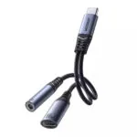 Joyroom Μετατροπέας USB-C male σε 3.5mm / USB-C male 1τμχ SY-C02
