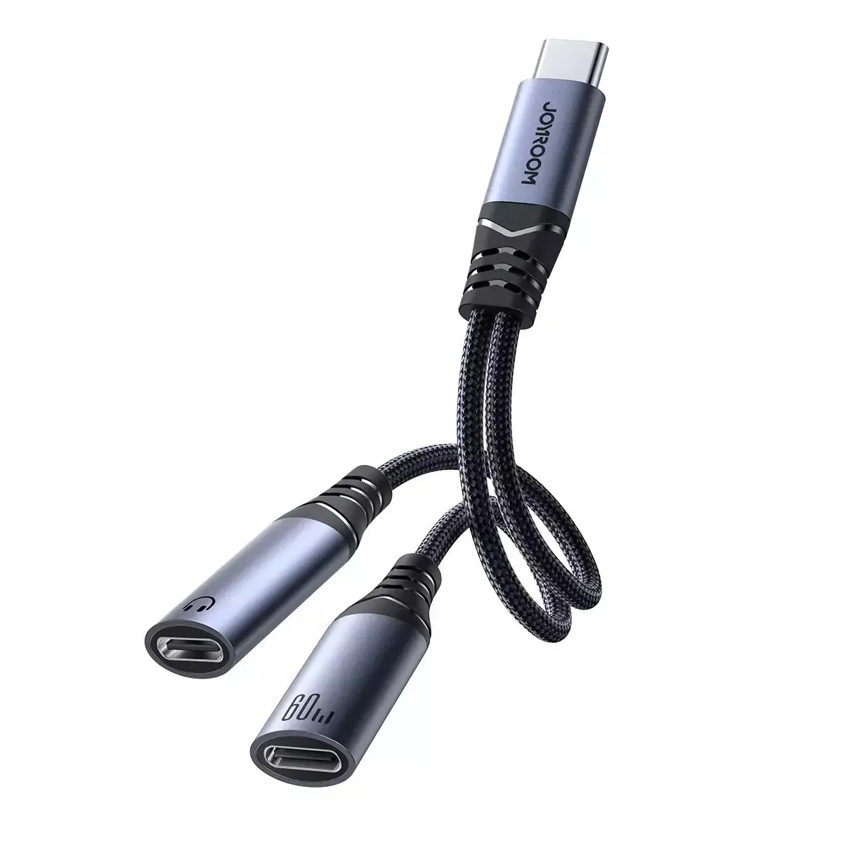 Joyroom Μετατροπέας USB-C male σε USB-C 2x female (SY-C03) - Image 1