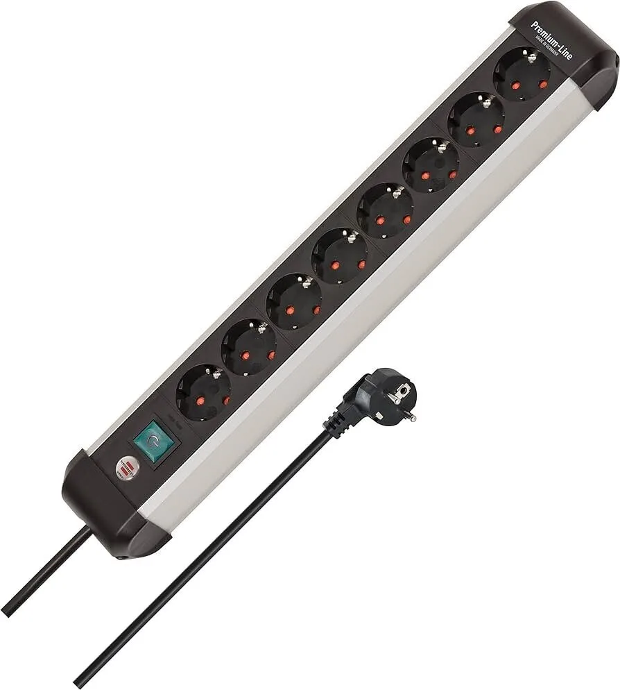 Brennenstuhl Πολύπριζο 8 Θέσεων με Καλώδιο 3m 1391030800 - Image 1