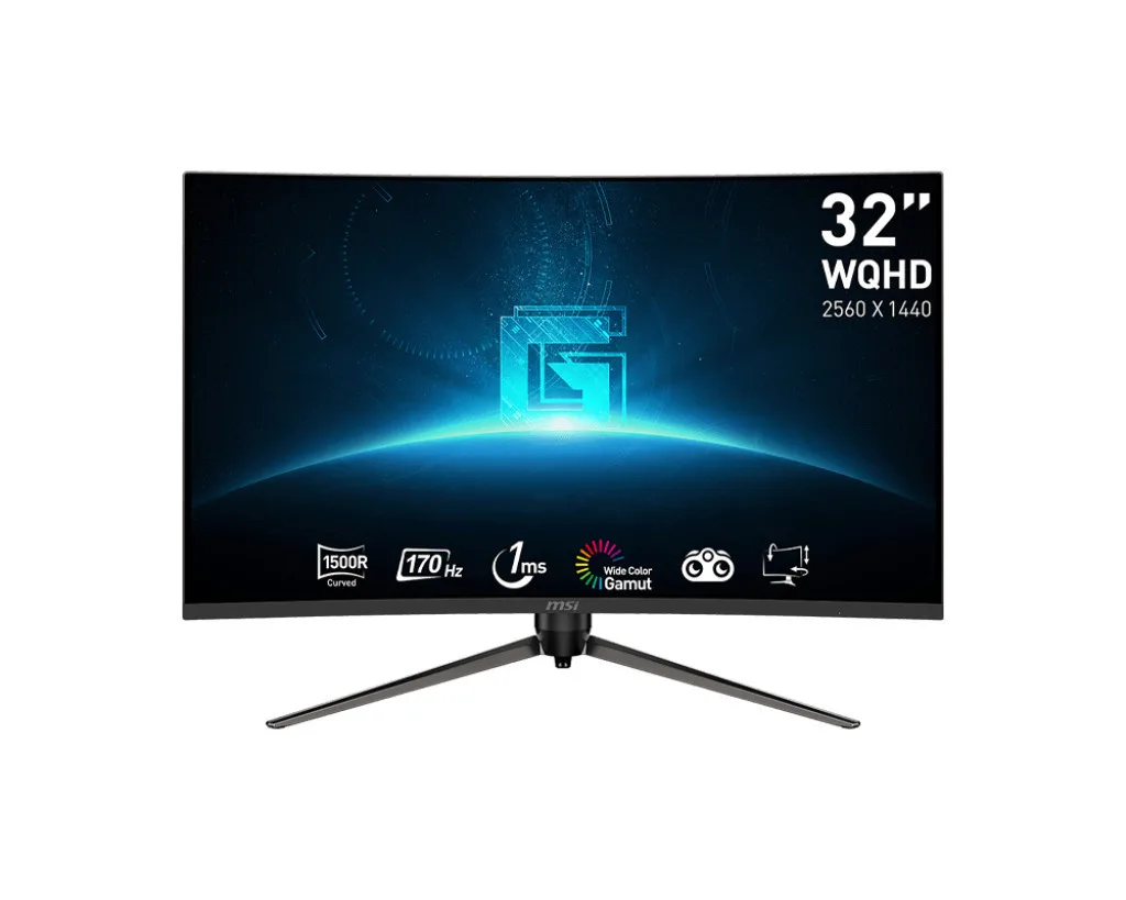MSI Optix G32CQ5P VA Curved Gaming Monitor 31" QHD 2560x1440 170Hz - Image 1
