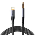 Joyroom SY-A06 3.5mm to Lightning Cable Μαύρο 1.2m