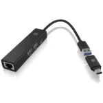 Icy Box USB 3.2 Hub 3 Θυρών με σύνδεση USB-A / USB-C (IB-HUB1439-LAN)