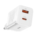 Baseus Φορτιστής Χωρίς Καλώδιο με Θύρα USB-A και Θύρα USB-C 30W Power Delivery Μαύρος (C Super Si Pro)