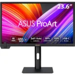 Asus ProArt PA24US IPS HDR Monitor 23.6" 4K 3840x2160 με Χρόνο Απόκρισης 5ms GTG
