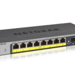 NetGear GS110TP v1 Managed L2 PoE Switch με 8 Θύρες Gigabit (1Gbps) Ethernet και 10 SFP Θύρες