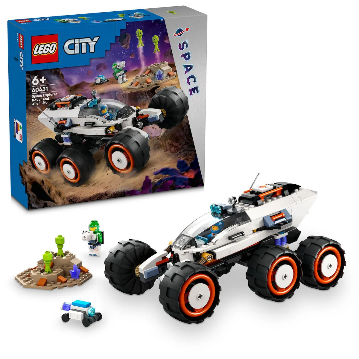 LEGO City Space Explorer Rover And Alien Life για 6+ Ετών 60431 - Image 1