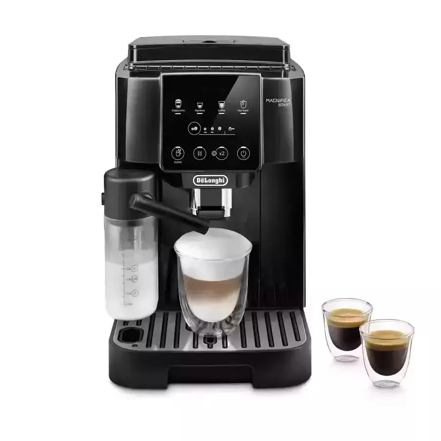 20240111111158_de_longhi_magnifica_start_ecam220_60_b_aytomati_michani_espresso_1450w_piesis_15bar_me_mylo_alesis_mayri De'Longhi Magnifica Start Αυτόματη Μηχανή Espresso 1450W Πίεσης 15bar για Cappuccino με Μύλο Άλεσης Μαύρη - Image 1
