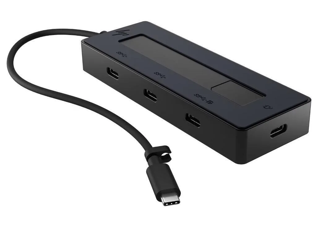 HP USB-C Docking Station με 4K PD Μαύρο (6G843AA) - Image 1