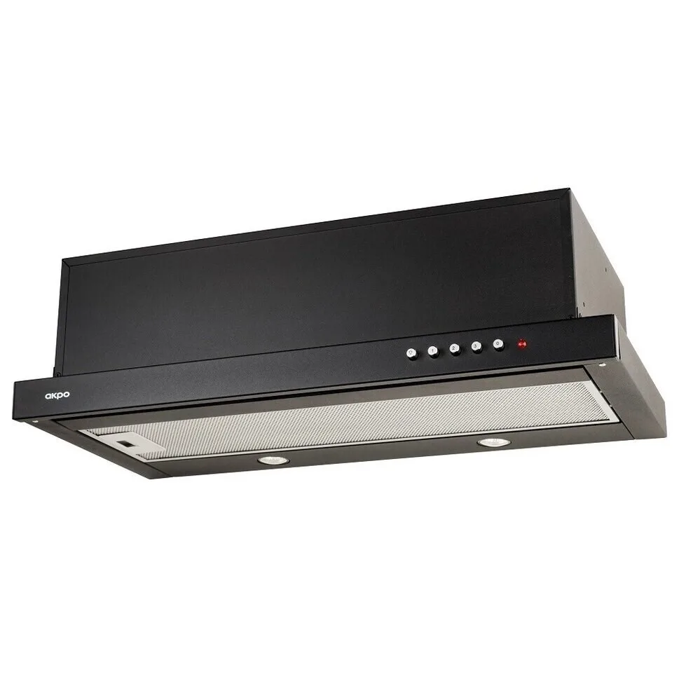 Akpo WK-7 Light 50 Συρόμενος Απορροφητήρας 50cm Μαύρος - Image 1