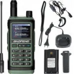 Baofeng Uv-17e Walkie Talkie 5W Σε Πράσινο Χρώμα