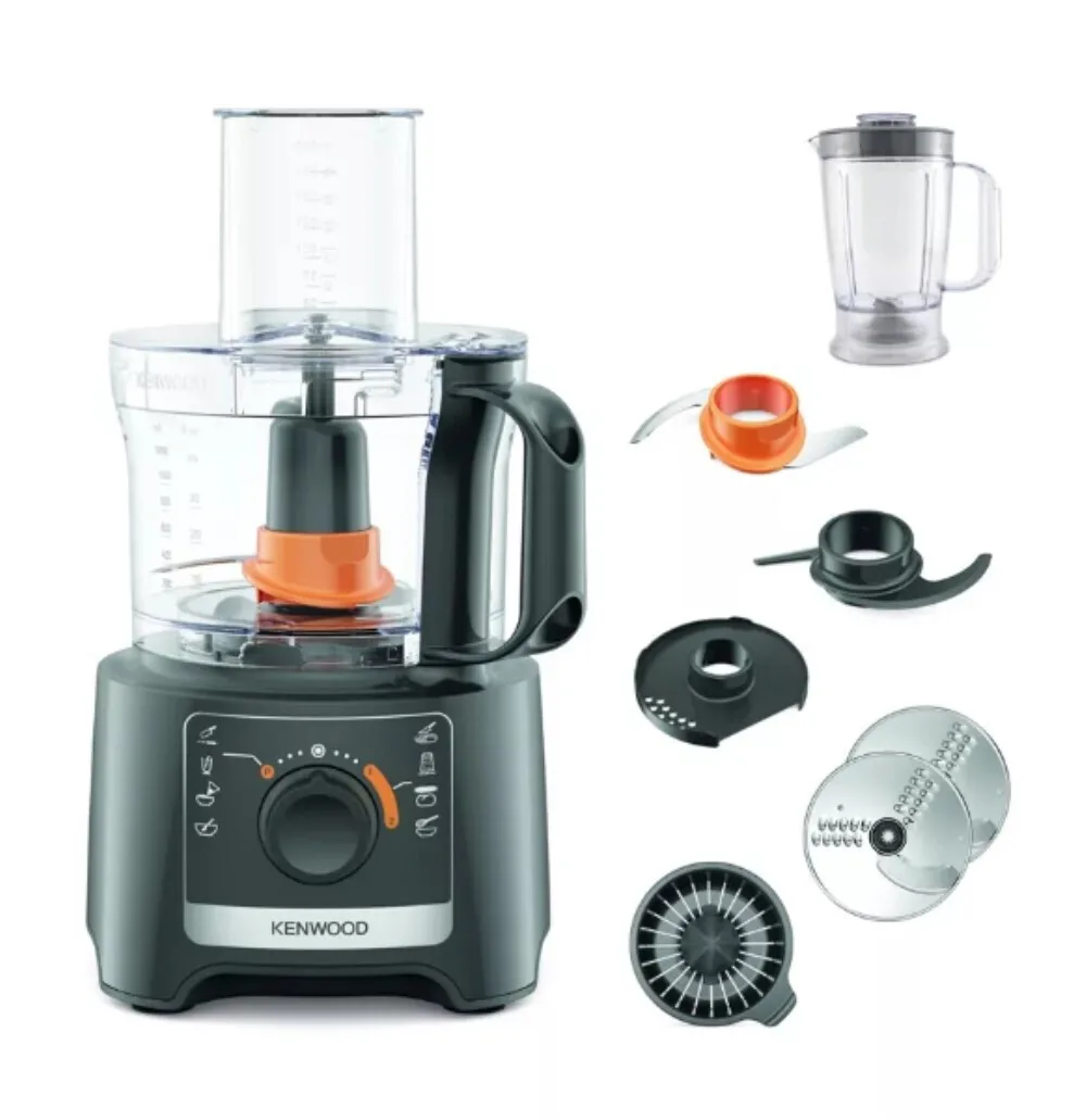 Kenwood Multipro Compact FDP31.360GY Πολυμίξερ 800W με Κάδο 2.1lt και Κανάτα Μπλέντερ Γκρι - Image 1