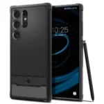 Spigen Rugged Armor Back Cover Πλαστικό / Σιλικόνης 2mm Μαύρο (Galaxy S24 Ultra) ACS07286
